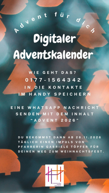 Digitaler Adventskalender 2026