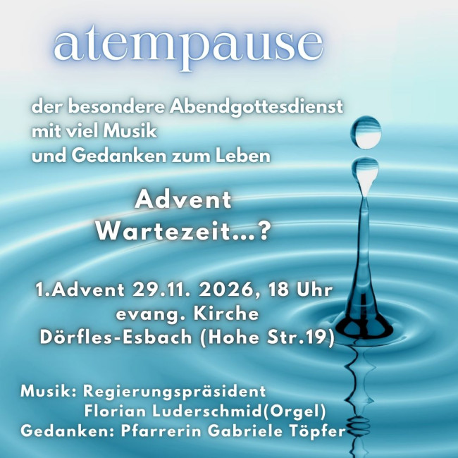 Atempause 29.11.2026
