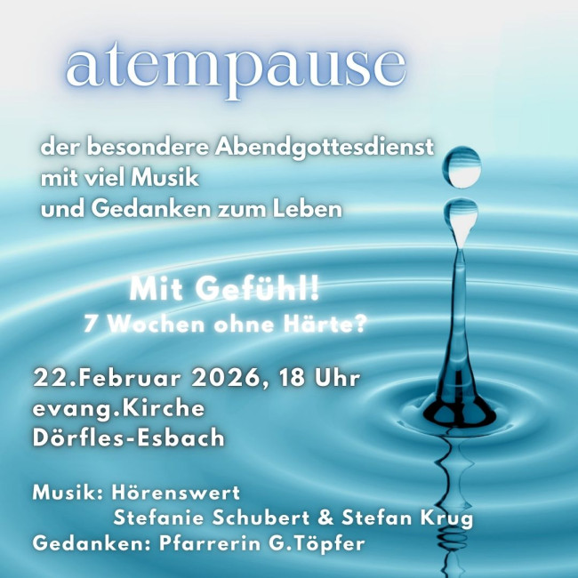 Atempause 22.02.2026