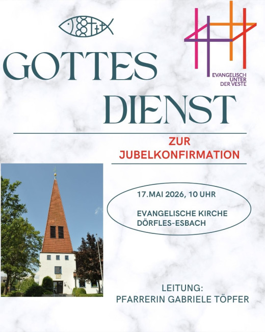 Gottesdienst zur Jubelkonfirmation 03.05.2026