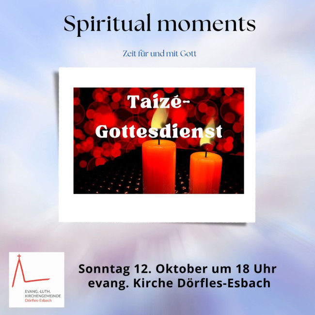 Taize-Gottesdienst 12.10.2025